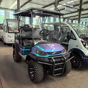 Carrito de golf eléctrico miniatura de 4 plazas, legal para circular en carretera en EE. UU., nuevo, personalizable. - Product Image 2