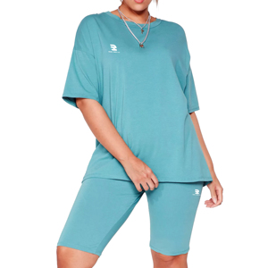 Ensemble de shorts de compression pour femmes T-shirts Gym Fitness Wear Tee Yoga Shorts Ensembles de deux pièces Ensembles de shorts d'entraînement d'été de haute qualité - Product Image 1