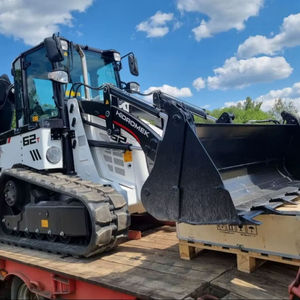 Chargeuse-pelleteuse sur chenilles Hidromek HMK 62T, moteur diesel, pompe hydraulique TCM, moteur, engrenage, climatisation pour travaux de construction et agricoles - Product Image 2