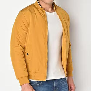 แจ็คเก็ตบอมเบอร์ shearling ป้องกันแบคทีเรียสำหรับผู้ชายและผู้หญิงปกตั้งดีไซน์แบบกำหนดเองโลโก้ - Product Image 1