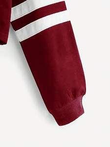 เสื้อครอปมีฮู้ดแขนยาวของผู้หญิงเสื้อสเวตเตอร์แบบสวมหัวเสื้อสวมหัวมีซิปด้านหน้าพิมพ์ลายตัวอักษรออกแบบสไตล์ฤดูร้อนฤดูหนาว - Product Image 3