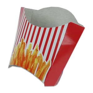 Caja de Papel para Papas Fritas, Caja de Papel Kraft para Envasar Alimentos, Contenedor para Comida Rápida para Llevar - Product Image 4