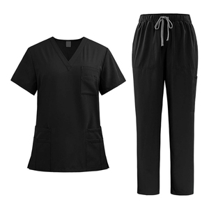 Uniformes médicos OEM Bangladesh Custom Hospital Scrubs Enfermera Doctor Ropa Unisex Healthcare Ropa Fabricación Exportadores - Product Image 1
