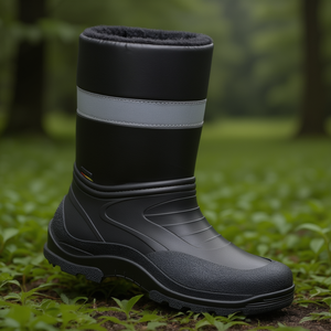 Botas de Seguridad Skagen Winter Slip-On Talla 43 Negras PVC/PA EUROMAX - Product Image 3