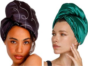 Serviette en soie sèche-cheveux Super microfibre sèche-cheveux serviette de bain à séchage rapide pour cheveux OEM fabriqué au Vietnam - Product Image 2