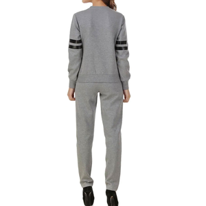 Ensemble de survêtement élégant pour femmes 2 pièces sweat à capuche zippé et joggers minces vêtements de sport à la mode pour la course à pied OEM ODM vente en gros - Product Image 4