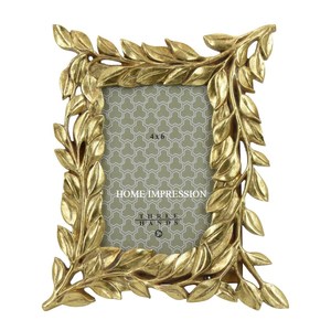 Superior Quality Durable Eco-Friendly Large Size Brass Antique Rectangle <b>Photo</b> <b>Frame</b> Customized Color Size for Indoor Bedroom - Product Image 3