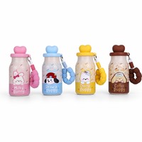 Bouteille d'eau infuseur de fruits personnalisée de 400 ml, écologique, mignonne et de petite capacité pour filles