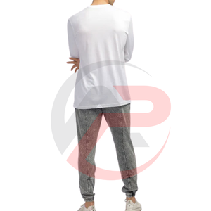 เสื้อเชิ้ตผู้ชายคุณภาพสูง ทรงลำลอง แขนยาว แห้งเร็ว ระบายอากาศได้ดี ผลิตจากผ้าโพลีเอสเตอร์/คอตตอน พิมพ์ลายได้ตามต้องการ - Product Image 6