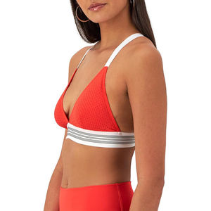 Soutien-gorge de sport sans fil pour femme, respirant, dos nageur, léger, en élasthanne/polyester, maintien moyen, grandes tailles, antibactérien - Product Image 3