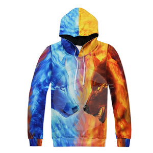 Survêtements d'hiver pour hommes 2025, prix de gros, haute qualité, personnalisés, sublimation, à capuche, unis, 100% coton respirant - Product Image 2