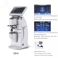 Instrumen optometri presisi tinggi AL-1000 Lensometer otomatis meteran lensa Digital otomatis dengan Printer termal