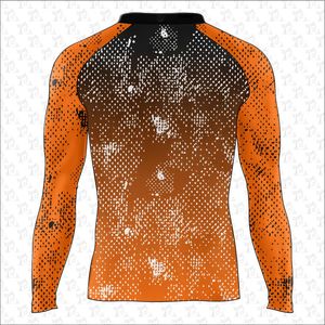 Conception de logo personnalisé, séchage rapide, protection solaire UPF 50, manches longues, rashguard en spandex/polyester, pour bébés et tout-petits, extérieur, flexible - Product Image 6