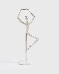 Figurine de luxe en argent décoration de table pièce maîtresse moderne et élégante pour la maison bureau mariage événement fête affichage nouveaux prix - Product Image 4