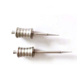 Taladro de extracción de raíz quirúrgica Dental, instrumento Manual de acero inoxidable para eliminación de fragmentos apicales - Product Image 6