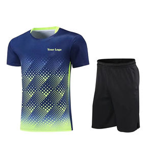 Uniforme adulte léger de badminton Uniforme résistant de badminton Service d'OEM Uniforme de badminton - Product Image 1