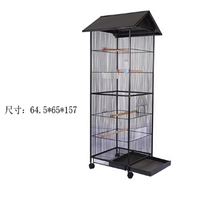 Vente en gros à bas prix cage pour perroquets en métal cage d'élevage d'oiseaux volière à canaris extérieur à vendre