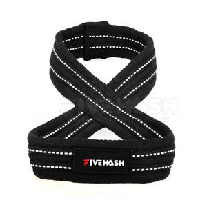 Bande de résistance en forme de huit pour la remise en forme, les exercices, les étirements, la physiothérapie et le renforcement musculaire (vente en gros) - Product Image 2