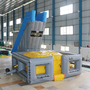 Plateforme gonflable géante de sécurité pour le ski d'aventure, certifiée CE, en PVC, taille personnalisable - Product Image 3