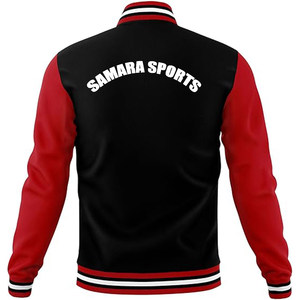 Wholesale Heat Transfer logo Design Varsity <b>Jackets</b> Custom Unisex <b>Baseball</b> <b>Jacket</b> <b>Men</b> Casual Plain Cotton Letterman Winter - Product Image 3
