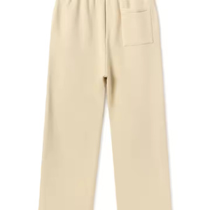 Venta al por mayor 2026 temporada de invierno logotipo personalizado cálidos vellones sueltos pantalones de pierna recta al aire libre correr piel usar Jogger pantalones de chándal - Product Image 1