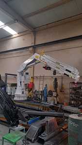 Puma Grue de capacité de 8 tonnes avec système de télécommande entièrement proportionnel Protection contre les surcharges Pont pliant marin hydraulique-Nouveau - Product Image 5