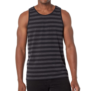 Débardeur Homme Séchage Rapide Personnalisable Logo Respirant Grande Taille Entraînement Athlétique Tissu Polyester Vêtements Décontractés pour la Gym - Product Image 1