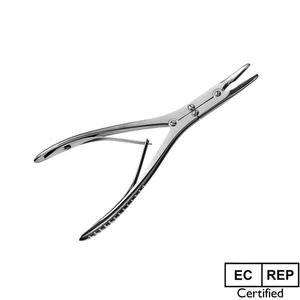 Venta al por mayor de acero inoxidable de grado médico hueso Rongeur CE certificado 1 año de garantía último diseño Manual en línea venta precio barato - Product Image 3