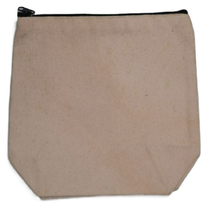 Pochette de maquillage en coton 100% pour femmes, motif floral personnalisé, mini, durable, écologique, réutilisable, sac à fermeture éclair, sac cadeau simple - Product Image 4