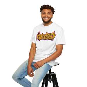 Camiseta Personalizada de Gran Tamaño, Estilo Urbano, Lavado Vintage, Estampado Gráfico, Camiseta de Hip Hop, Camiseta de Rapero, Camiseta de Algodón de Manga Corta para Hombre - Product Image 1