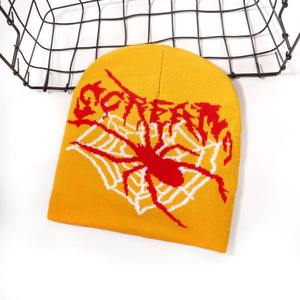 Gorros personalizados de alta calidad, gorros con logotipo completo, gorro de invierno de punto Jacquard, gorro de sublimación - Product Image 2