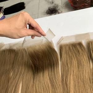 Cheveux humains brésiliens de qualité supérieure pour femmes noires densité 150%, HD Transparent Swiss Lace Frontal Closure,Hd Lace Frontal Clo - Product Image 6