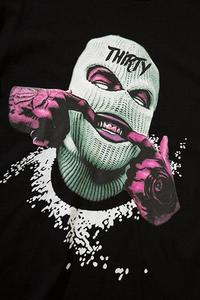 High Quality Custom Graphic Designs Tees Shirts Printed Printing 25/26 Vintage Distressed Oversized HIP-HOP T-Shirts for <b>Men's</b> - Product Image 5