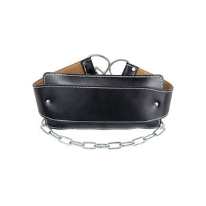 Ceinture en cuir robuste avec logo personnalisé pour l'entraînement en salle de sport et le fitness Taille-taille professionnelle d'haltérophilie - Product Image 6