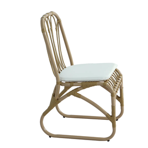 Sillas de Comedor de Ratán Natural Estilo Rústico al por Mayor con Cojines Lavables, Muebles para el Hogar de Vietnam - Product Image 2