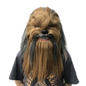 Masque synthétique Chewbacca pour cosplay, masque Chewbacca inspiré de Star Wars - Product Image 1
