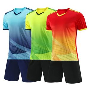 Wholesale Football Shirt New Soccer Jersey Customization Soccer Kit Uniform Plain Football Jersey Men Soccer Wear - Product Image 1