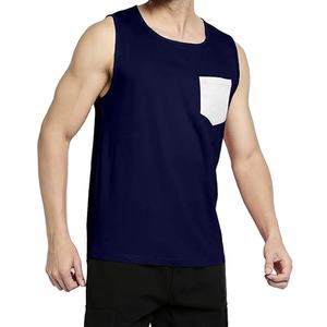 Débardeur Homme Haute Qualité - Coupe Ajustée Respirant Tissu Tricoté Spandex/Coton Faible MOQ Meilleure Vente 2026 - Product Image 1