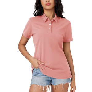 Nouveauté, polos en coton pour femmes de haute qualité, manches courtes, brodés, polos de sport confortables, de BD - Product Image 5
