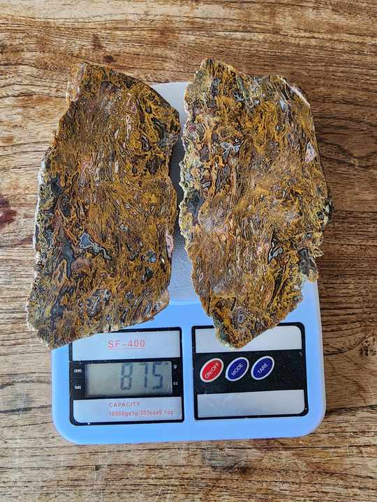 FREE WW SHIP - Lapidary Raw Agate, Plume Agate Slabs, Lapidary Rough Rock, Moss Agate Stone, Natural Stone, Yellow Rock, Rocks