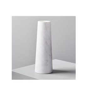 Jarrón de Flores de Mármol 100% Estilo Nórdico, Alta Calidad, Tamaño Personalizado, Jarrón de Mesa de Mármol para Flores - Product Image 4