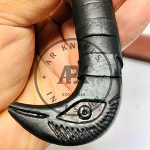 Cuchillo de Supervivencia Bushcraft, Hoja de Acero al Carbono Inoxidable, Forjado a Mano, Cuchillo Vikingo, Venta al por Mayor B2B, Camping, Aire Libre - Product Image 4