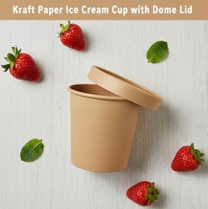 ฝาปิดกล่องไอศกรีมกระดาษคราฟท์ DPAP300 - Product Image 4