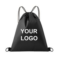 Sac à dos Oxford pliable 420D personnalisé avec cordon de serrage pour le fitness le yoga le stockage le sac à dos les sacs à cordes le sac à dos de sport décontracté
