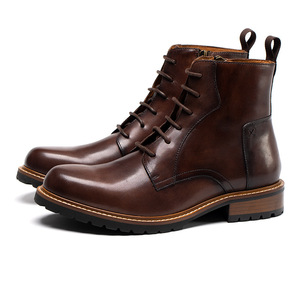 Botines Clásicos de Gamuza Marrón con Suela Antideslizante y Plantilla Acolchada para Mujer, Ideales para Oficina y Reuniones de Negocios - Product Image 1