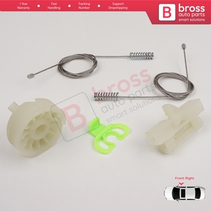 Kit de réparation de lève-vitre avant droit BWR5314 pour Punto Grande Evo MK3 199 2005-2024 3/5 portes 51723315 - Product Image 4
