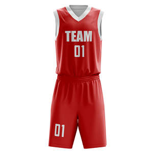 Uniformes de Baloncesto Personalizados al por Mayor para Hombre, Conjuntos de Alta Calidad, Transpirables, Cómodos, Tallas Grandes, Unisex, 100% Poliéster, Secado Rápido - Product Image 4