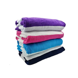 Ocean Tiedye Mist <b>Beach</b> <b>Towel</b> 34x70in Smooth Velour Texture For <b>Beach</b> Cruise Kids Summer Trips With Efficient Retail Shipment - Product Image 6