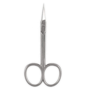 Ciseaux à ongles à cuticules de qualité supérieure en acier inoxydable couleur argent manucure et pédicure ciseaux de beauté Mini ciseaux de coupe d'ongles portables - Product Image 3