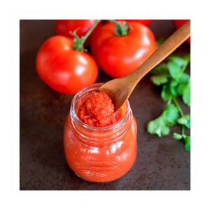 Pasta de tomate disponible para exportación a granel en latas y sobres - Product Image 3